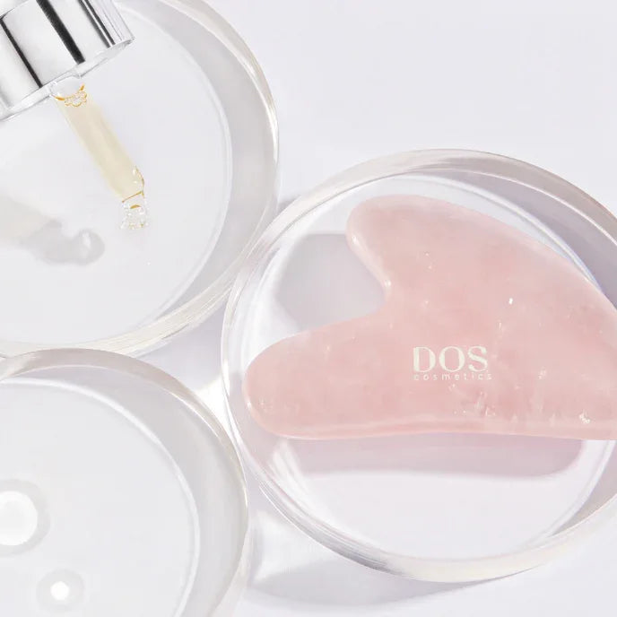 ULTIMATE GLOW BEAUTY KIT | Gua Sha Tool with Ascorbin Night Serum for Glowing skin - DOS Cosmetics