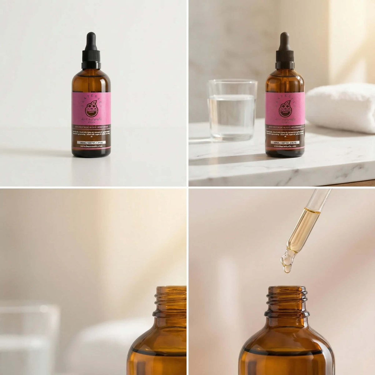 GRAPESEED OIL | NATURAL BASE OIL - DOS Cosmetics