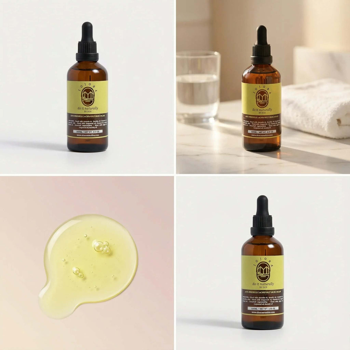 JOJOBA OIL | NATURAL BASE OIL - DOS Cosmetics