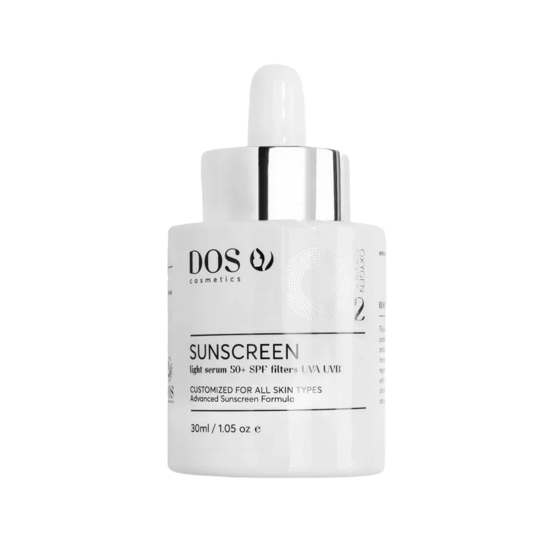 SUNSCREEN 50+ SPF | UVA UVB | Antispot Light Serum - DOS Cosmetics