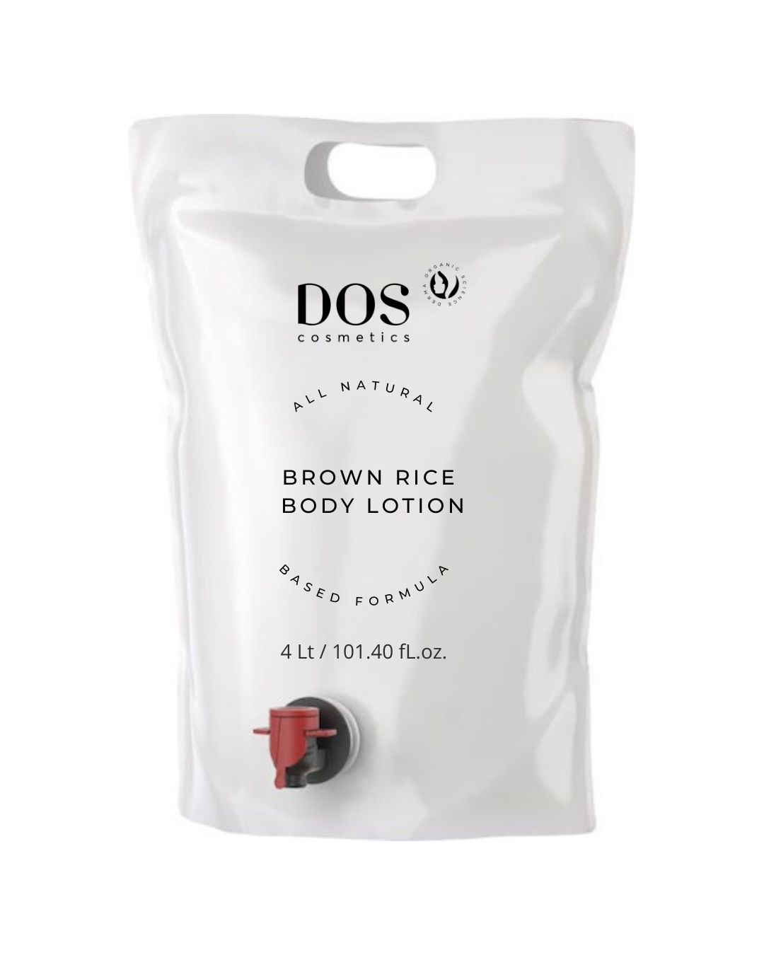 LUXURY AMENITIES BROWN RICE BODY LOTION 4Lt