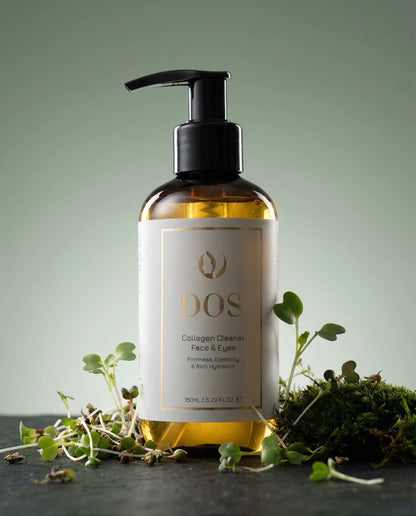Natural collagen cleanser for face and eyes, pH rebalancer - DOS Greek skincare
