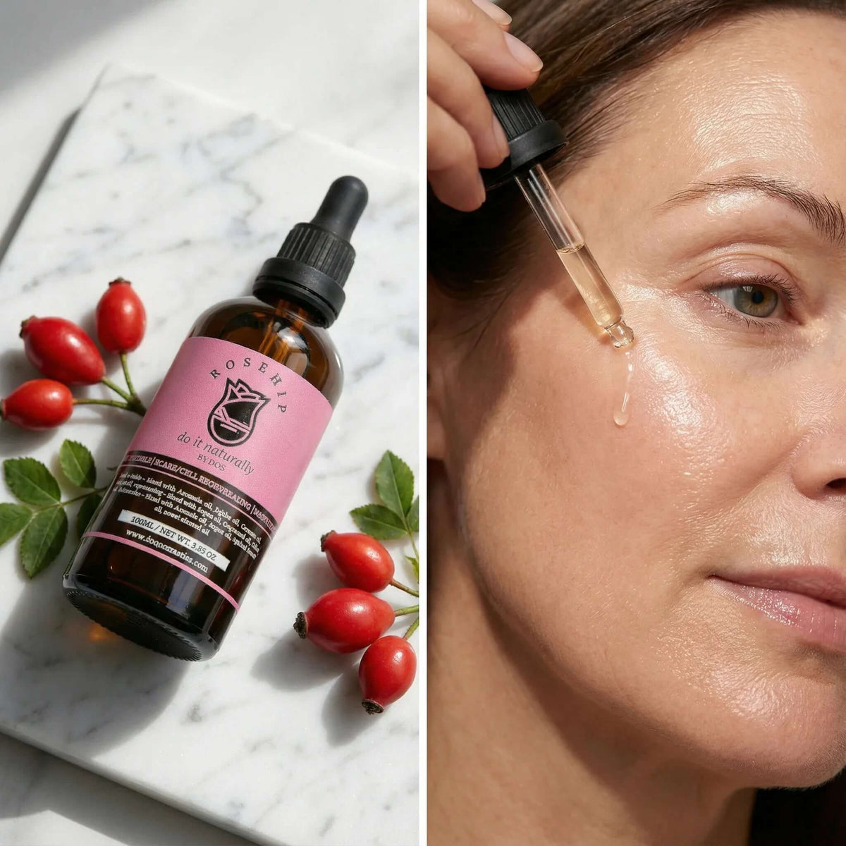 ROSEHIP OIL  | Natural Base Oil - DOS Cosmetics