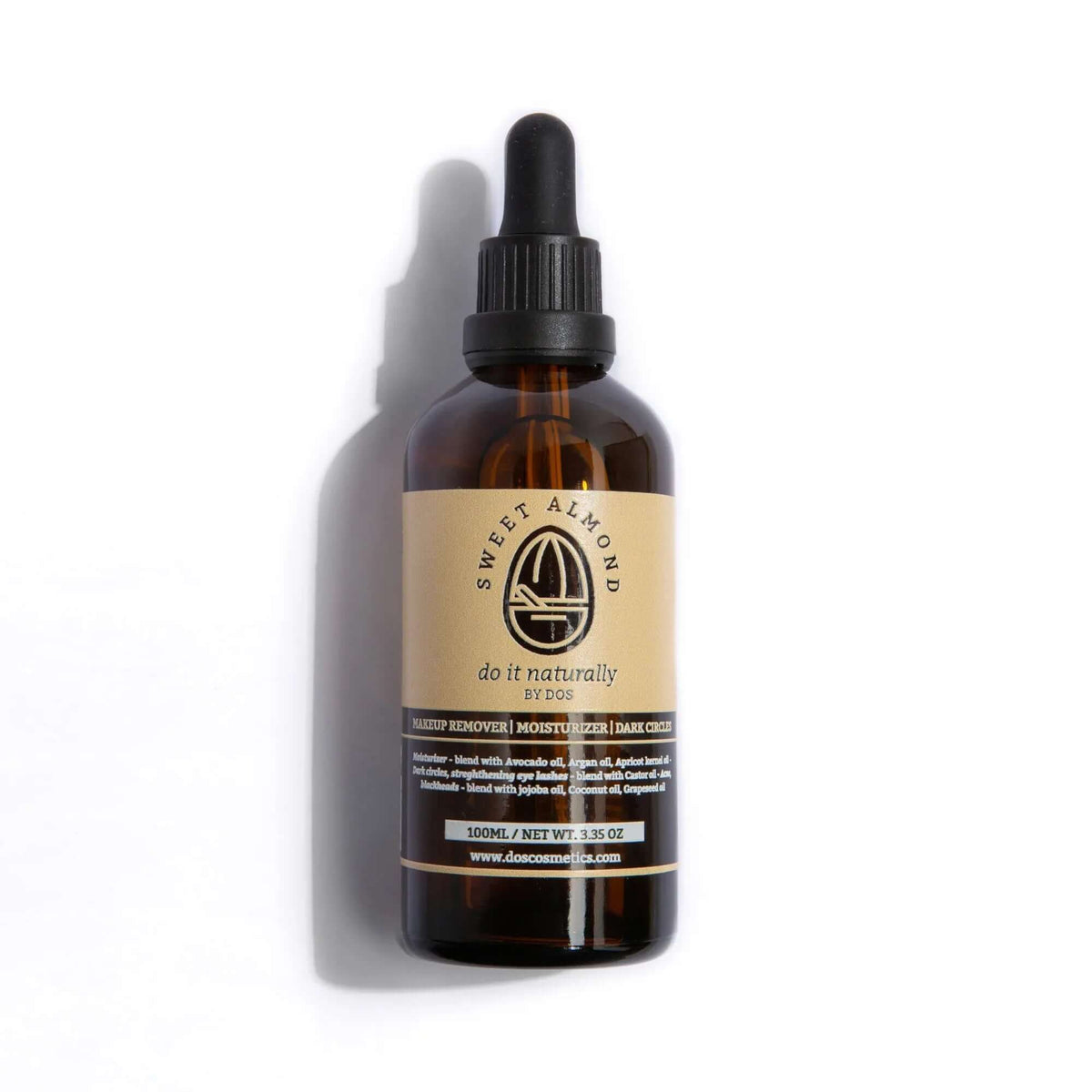 SWEET ALMOND OIL | Natural Base Oil - DOS Cosmetics